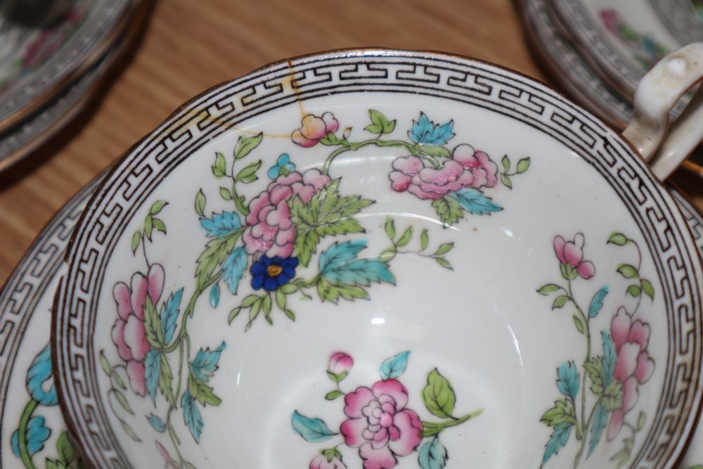 An Aynsley bone china tea/coffee service (lacking teapot), together with similar dishes